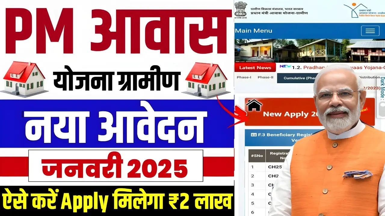 PM Awas Yojana New Registration 2025