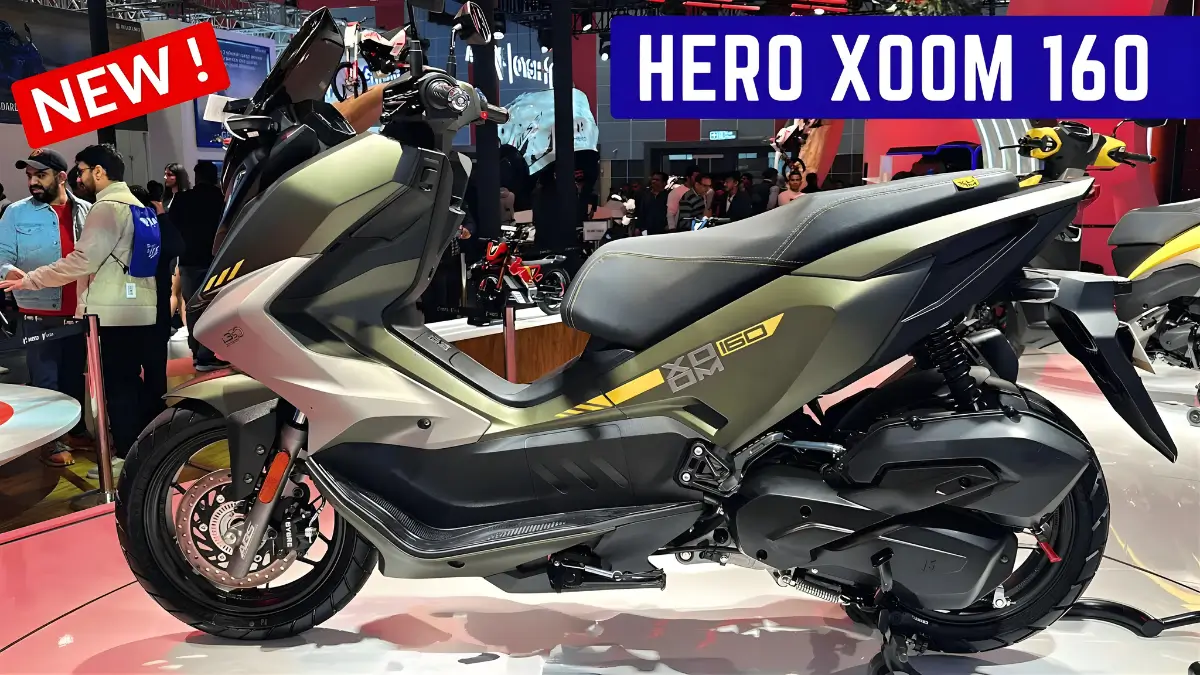 2025 Hero Zoom 160 Adventure Maxi Scooter