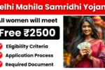 Delhi Mahila Samridhi Yojana 2025