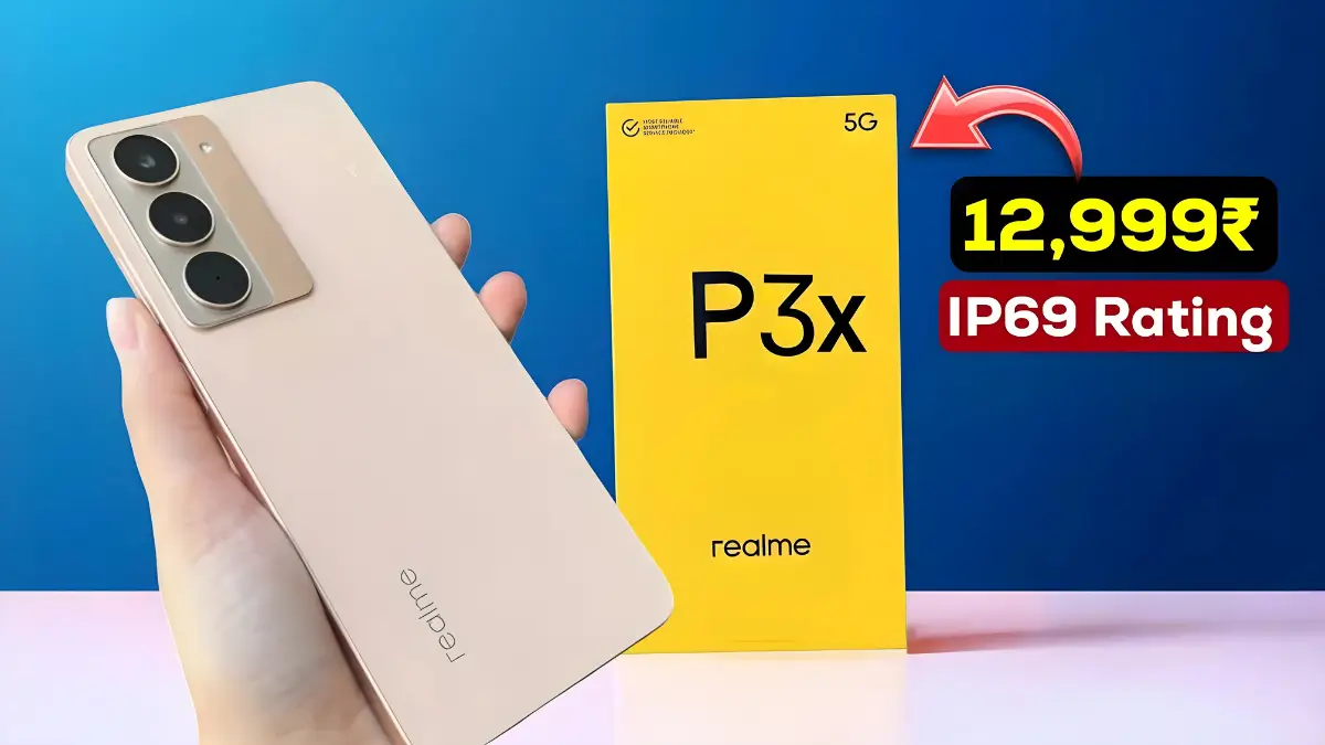 Realme P3x 5G smartphone