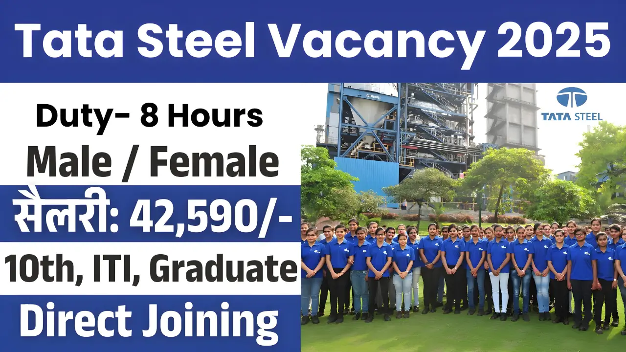 Tata Steel Job Vacancy 2025