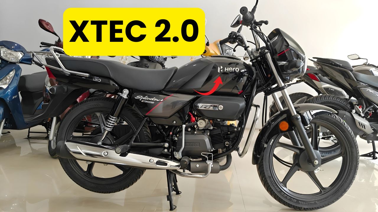 2025 Hero Splendor Plus XTEC 2.0