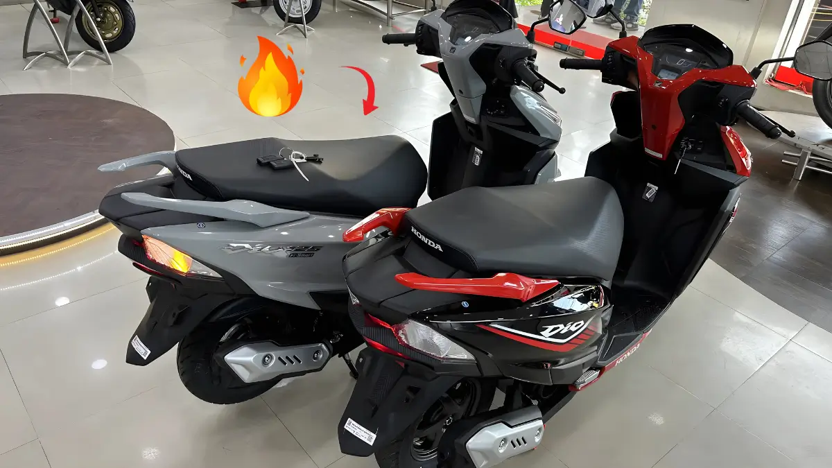 Honda Dio 125 Std vs Dio 125 H-Smart