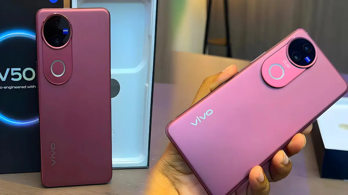 Vivo V50 Rose Red